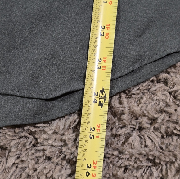 Olive Green Sleeveless Top with Studded Details - Picture 8 of 13